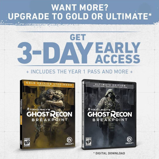 Tom Clancys: Ghost Recon Breakpoint - PC Uplay Digital Code