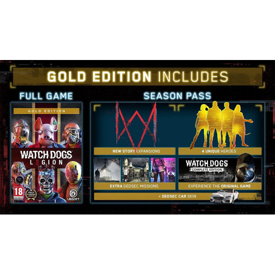 Watch Dogs Legion - Gold Edition - PlayStation 4