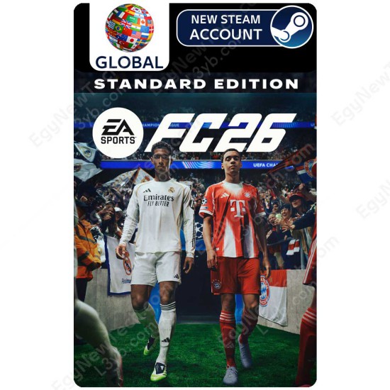 EA SPORTS FC 26 - Global - English - PC New Steam Account - Digital Code EA SPORTS FC 26 - Global - English - PC New Steam Account - Digital Code