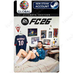 EA SPORTS FC 26 Ultimate Edition - Global - English - PC New Steam Account - Digital Code EA SPORTS FC 26 Ultimate Edition - Global - English - PC New Steam Account - Digital Code