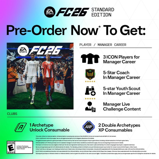 EA SPORTS FC 26 - Global - English - PC New Steam Account - Digital Code