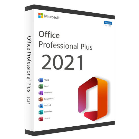 Microsoft Office Professional Plus 2021 - Digital Code