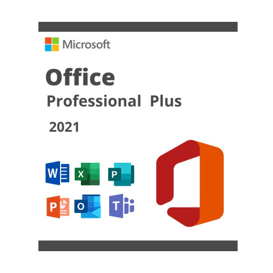 Microsoft Office Professional Plus 2021 - Digital Code