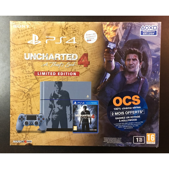 Sony PlayStation 4 Console - 1 TB Uncharted 4 - Limited Edition | Used like new