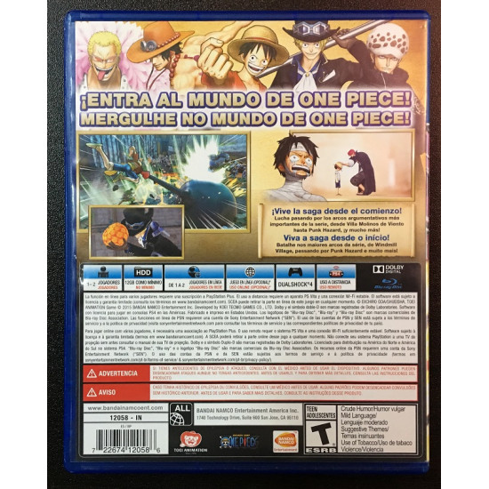 One Piece Pirate Warriors 3 - Used Like New | PS4